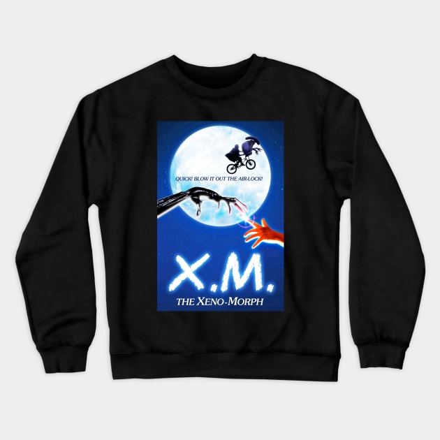 X.M. The Xeno-Morph Crewneck Sweatshirt by creativespero